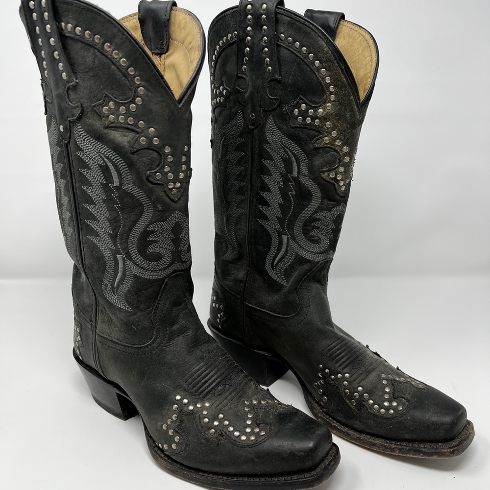 Sonora Grey Cowboy Boots